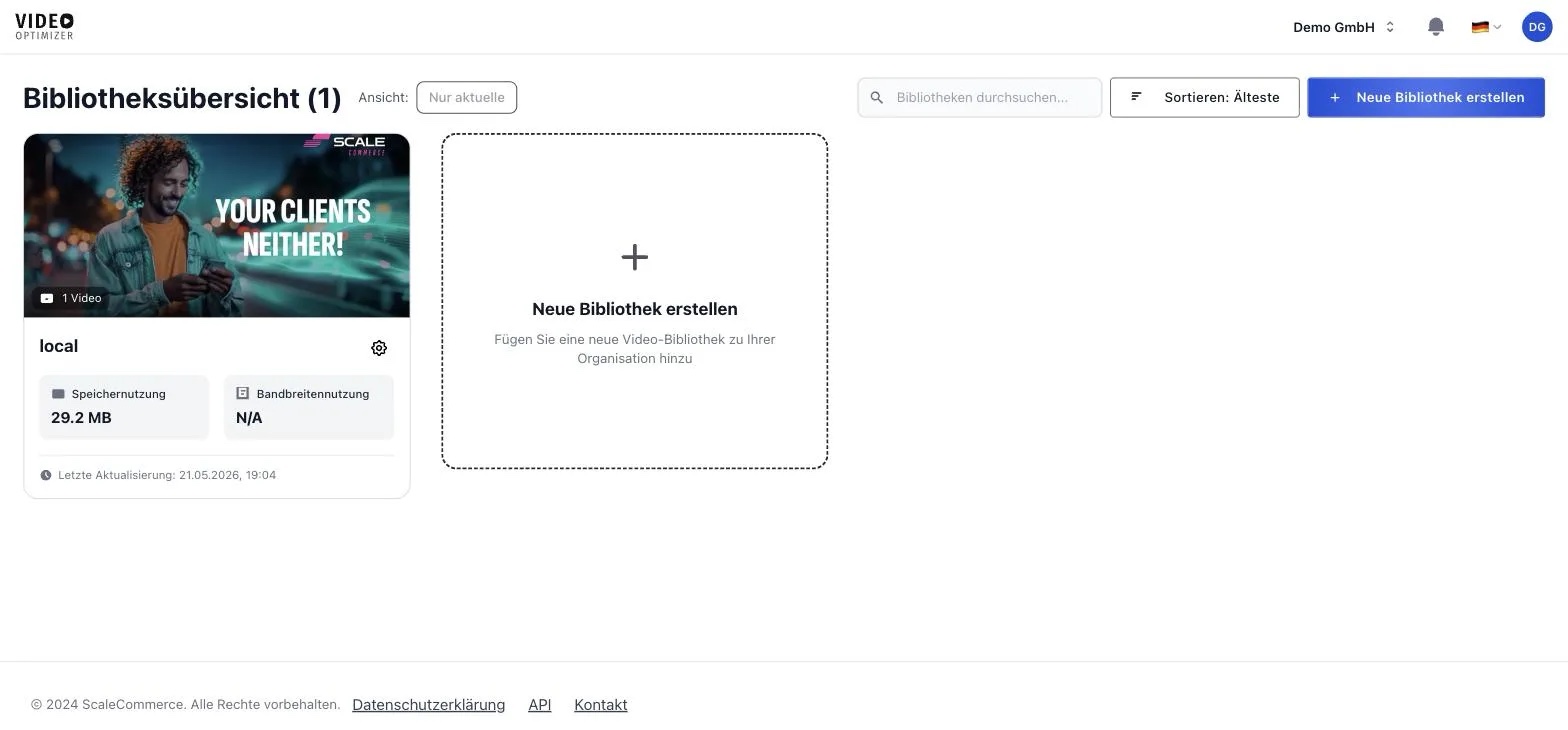 Video Library Visualization