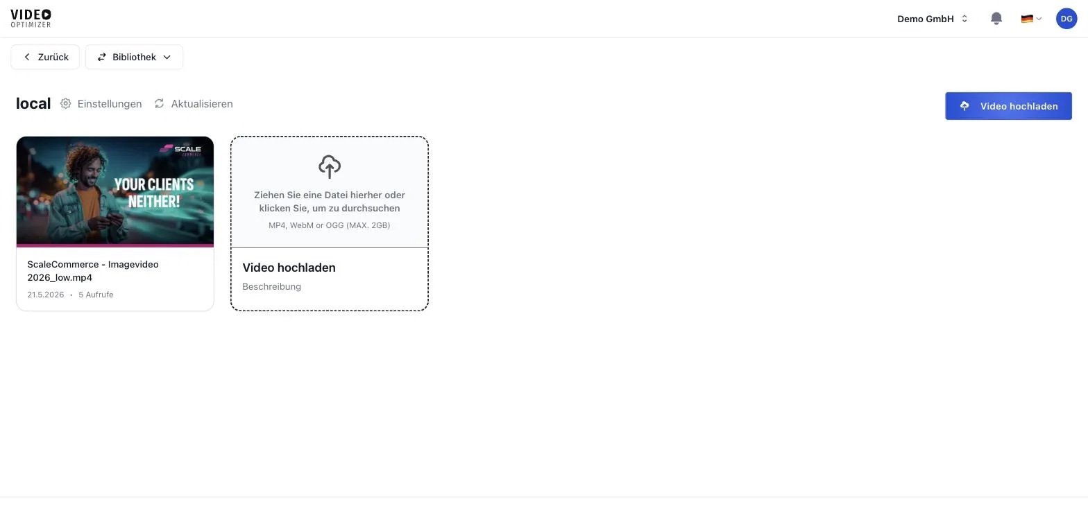 Bulk Upload Interface